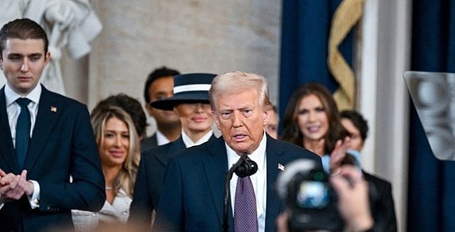 Trump İkinci Kez ABD Başkanlığına Yemin Etti