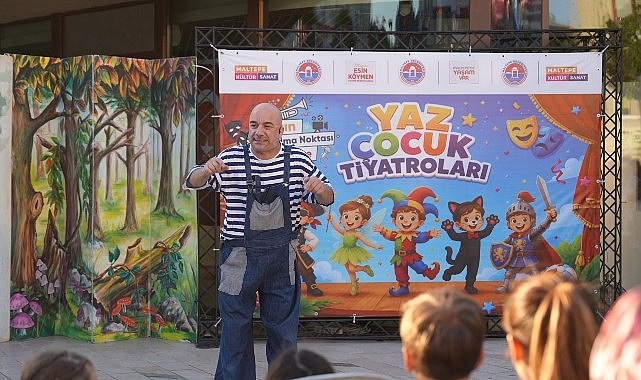 Maltepe'de Yaz Boyu Çocuk Tiyatrosu Şöleni