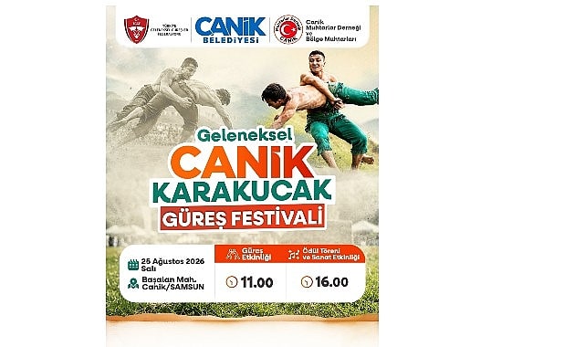 Canik'te Ata Sporu Güreş Coşkusu Başlıyor