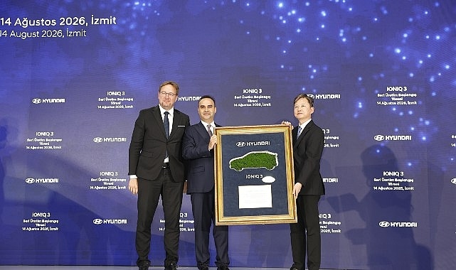 Hyundai Türkiye, Elektrikli IONIQ 3 Üretimine Başladı