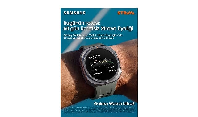 Galaxy Watch Kullanıcılarına 60 Günlük Strava Premium