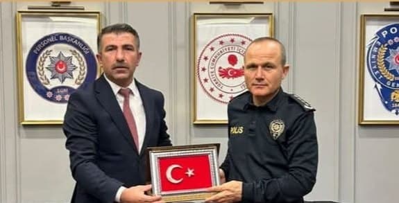 Başkan  Murat Türesin'e " Hayırlı olsun " Ziyareti