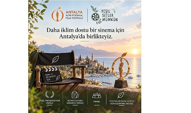 Antalya Film Festivali'nde Yeşil Setler Mümkün İnisiyatifi